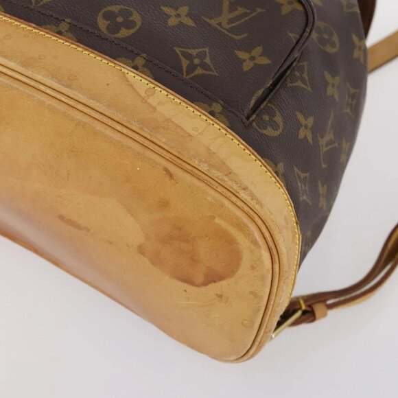 LOUIS VUITTON Monogram Montsouris MM Backpack M51136 LV Auth 142466 - Picture 4 of 16
